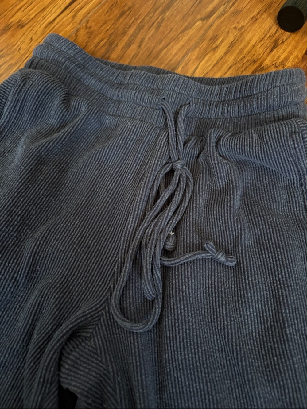 Anthropologie Ribbed Drawstring Lounge Pants - Picture 3 of 5